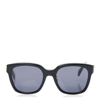 Celine Square Sunglasses — Black