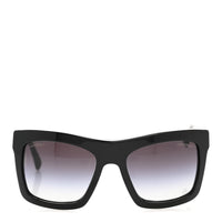 Chanel Oversized Square Sunglasses — Black
