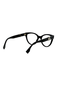 Fendi FF Diamonds cat-eye acetate optical glasses - side