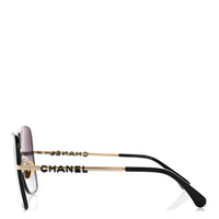 Chanel Butterfly Sunglasses — Black