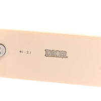 Dior Square Sunglasses — Ivory