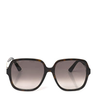Gucci Oversized Square Sunglasses — Havana GG1189S