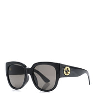 Gucci Square Sunglasses — Black
