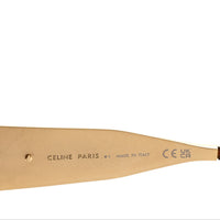 Celine Square Sunglasses — Green
