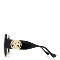 Gucci Square Sunglasses — Black GG1022S