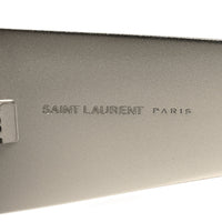 Saint Laurent Square Sunglasses — Silver SL 635