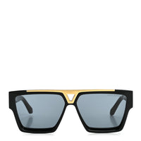 Louis Vuitton Square Sunglasses — Black Z1502W