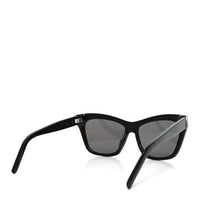 Saint Laurent Cat-Eye Sunglasses — Black
