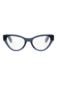 Lady 95.22 O B1I 52mm Cat Eye Optical Glasses, Main, color, SHINY BLUE
