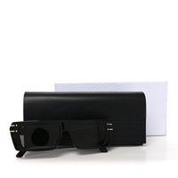 Dior Round Sunglasses — Black