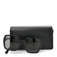 Chanel Square Sunglasses — Black