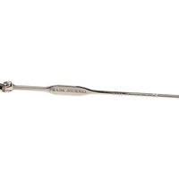 Prada Round Sunglasses — Silver