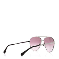 Chanel 4279 Pilot Aviator Metal Sunglasses - detail view