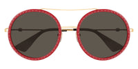 Gucci GG0061S Bee Round Metal Sunglasses - Color 018