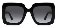 Gucci GG0328S Interlocking G Oversized Square Sunglasses - Black Front