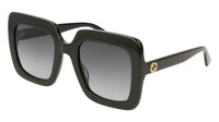 Gucci GG0328S Interlocking G Oversized Square Sunglasses - Black Side