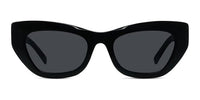Givenchy City rectangle sunglasses black side