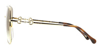 Gucci GG0879S Gold Brown side