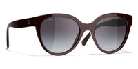 Chanel 5414 1461 Burgundy variant