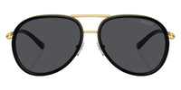 Versace VE2260 Medusa round metal sunglasses - front view