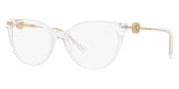 Versace VE3298B Greca cat-eye crystal optical - side profile
