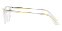 Versace VE3309 Medusa round crystal optical - three-quarter view detail