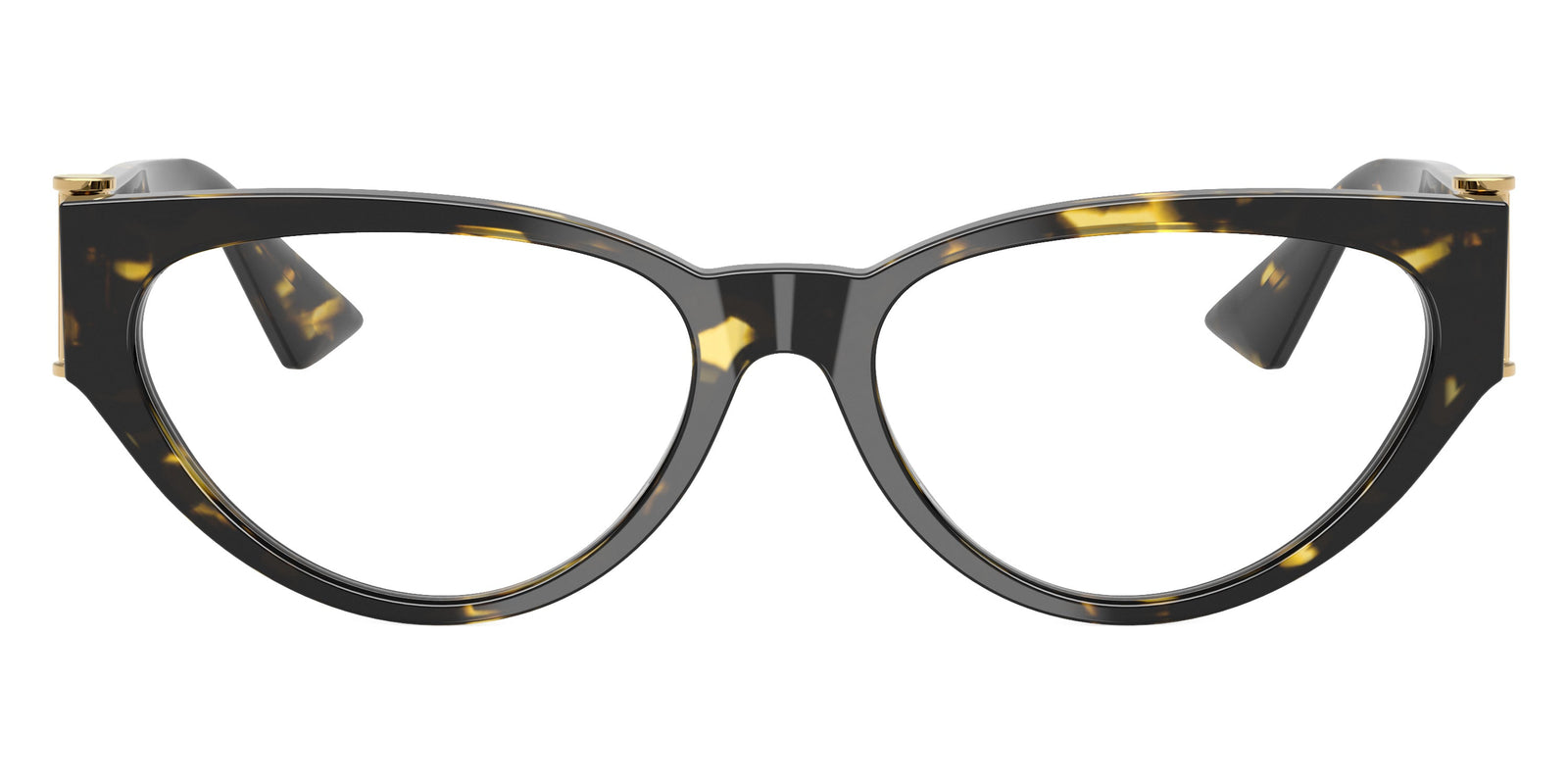Versace Cat-Eye Acetate Havana Optical Frame