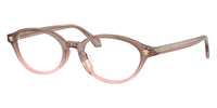 Versace VE3393D Medusa oval acetate optical - side profile temple detail