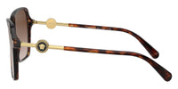 Versace VE4396 Cat-Eye Acetate Havana Sunglasses - quarter view